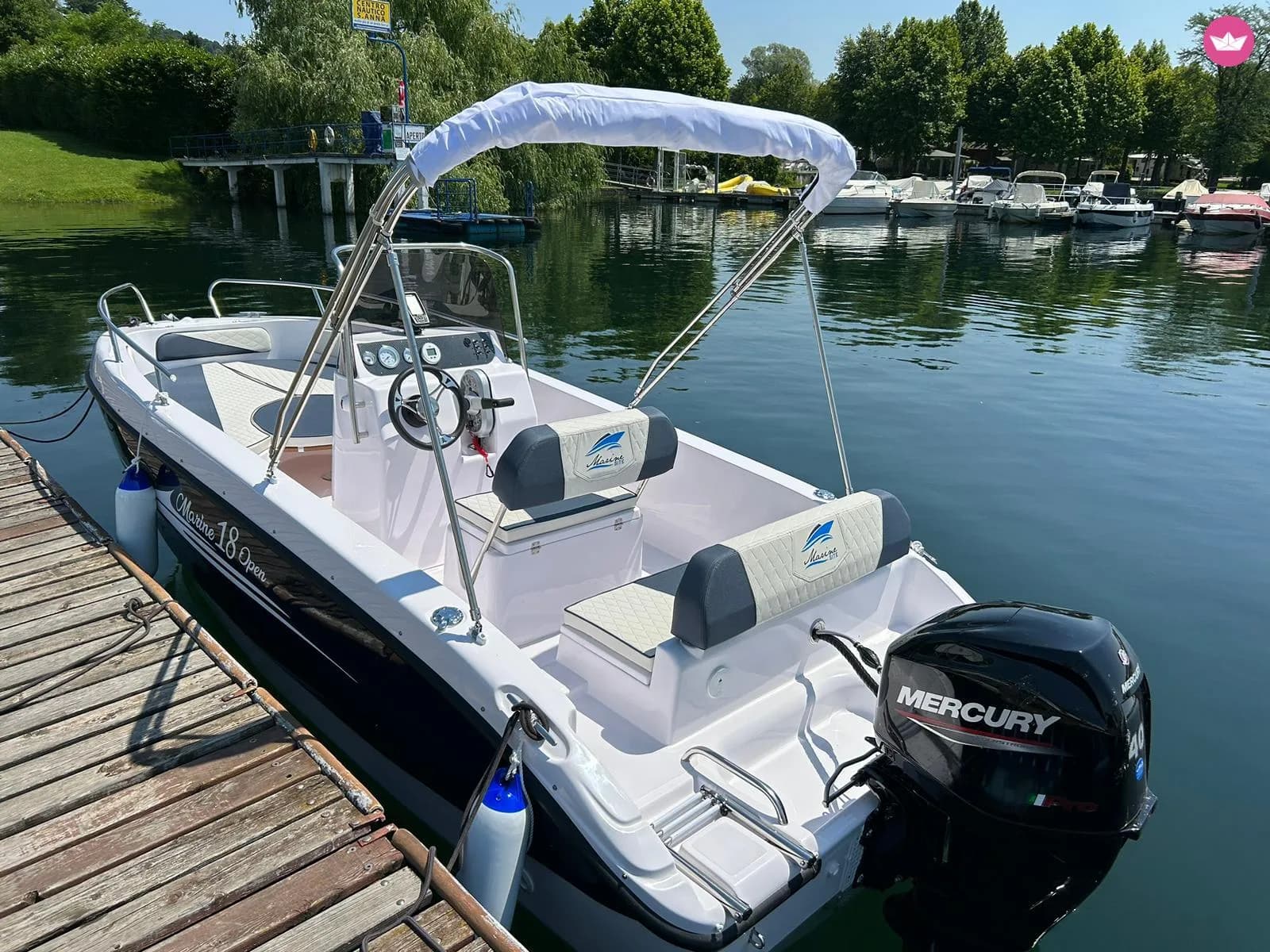Barca open Marine site 18, 5,5 mt 2023, 40 hp senza skipper